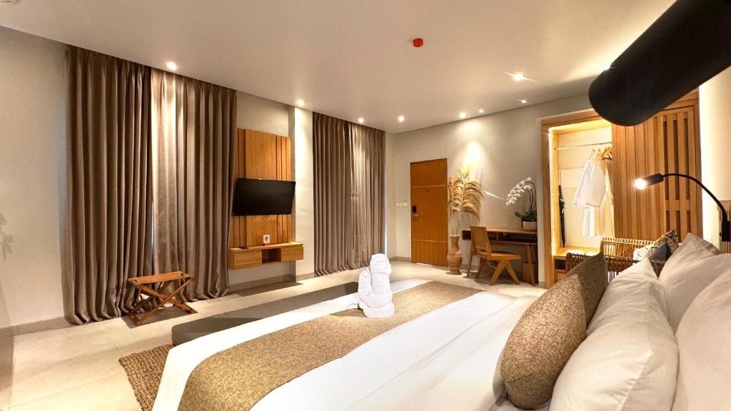 Zin Canggu Resort & Villas - North Kuta - חדר שינה
