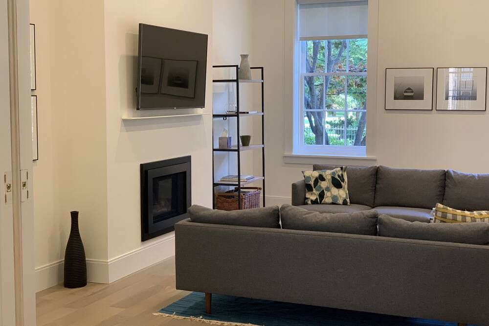 Historic Townhouse Condo in the center of Boston, across from the Public Garden - Boston - Living room