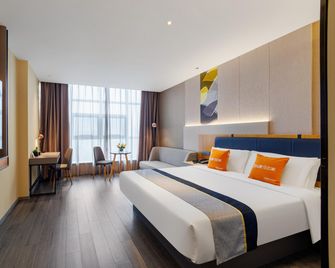 Home Inn Style Dezhou Tianqu Middle Road Financial Building - Dezhou - Bedroom