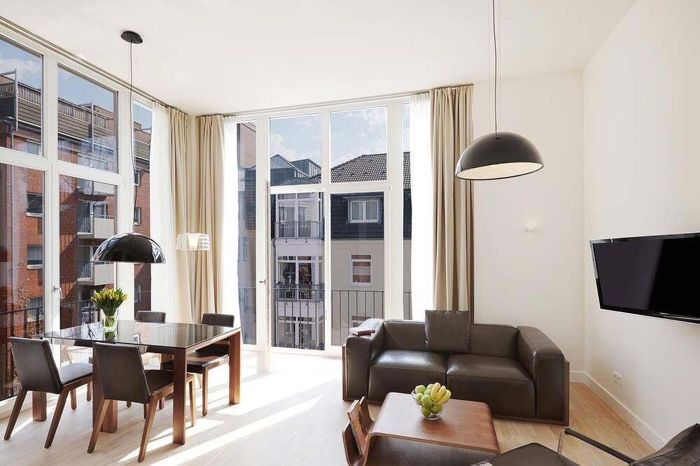 The Red Apartments - דיסלדורף - סלון