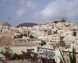 En Ermoupoli - Míkonos - Balcón