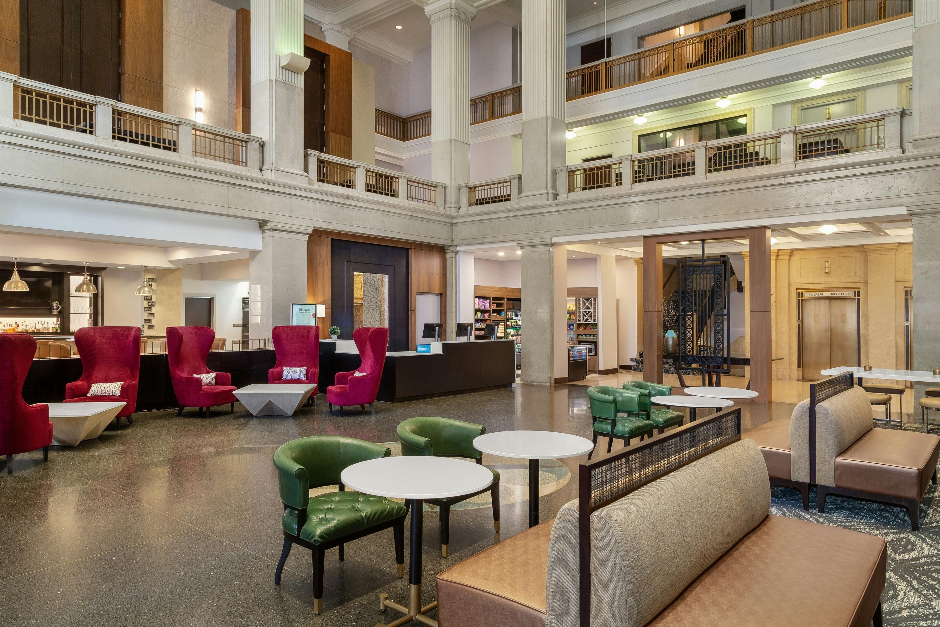 Hilton Garden Inn Indianapolis Downtown - אינדיאנאפוליס - לובי