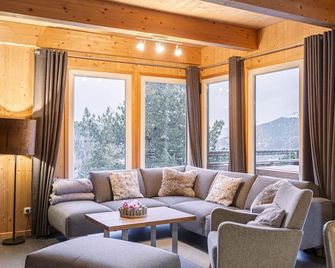 Chalet #4 with sauna & indoor whirlpool - Turrach - Salon