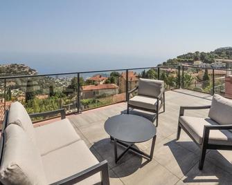 2 Bedroom Cozy Apartment In La Turbie - La Turbie - Balcony