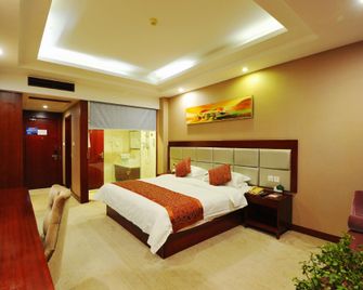 Jindu International Hotel - Zhumadian - Bedroom