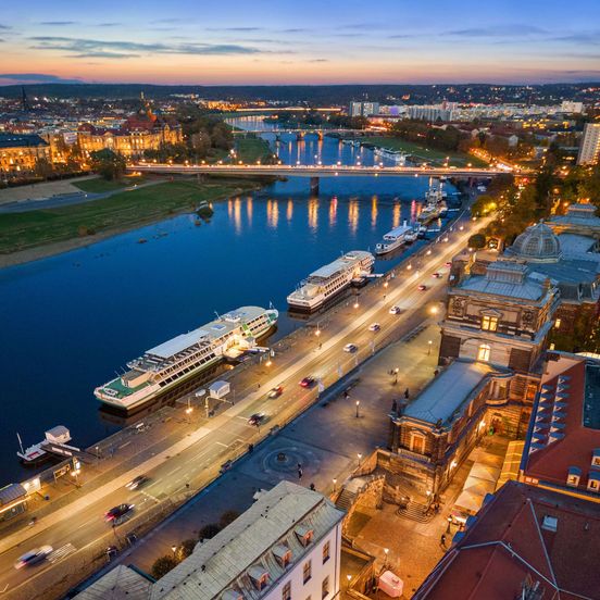 Outdoors view view of Hilton Dresden