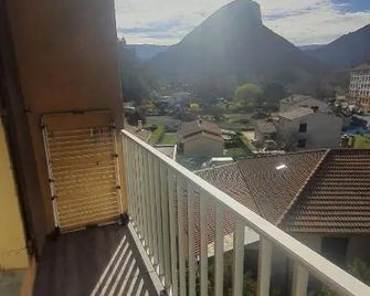 Vue sur les Dourbes Studio 44 Thermes - Digne-les-Bains - Balcon