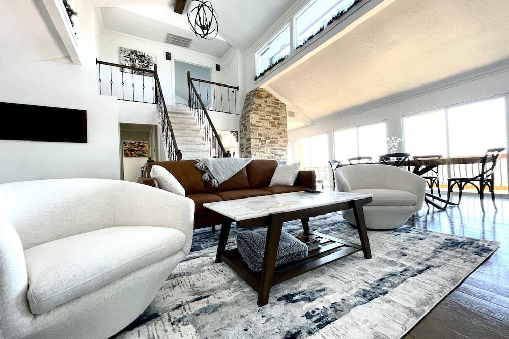 Luxury lake house with must see view year round - Lancaster - Sala de estar