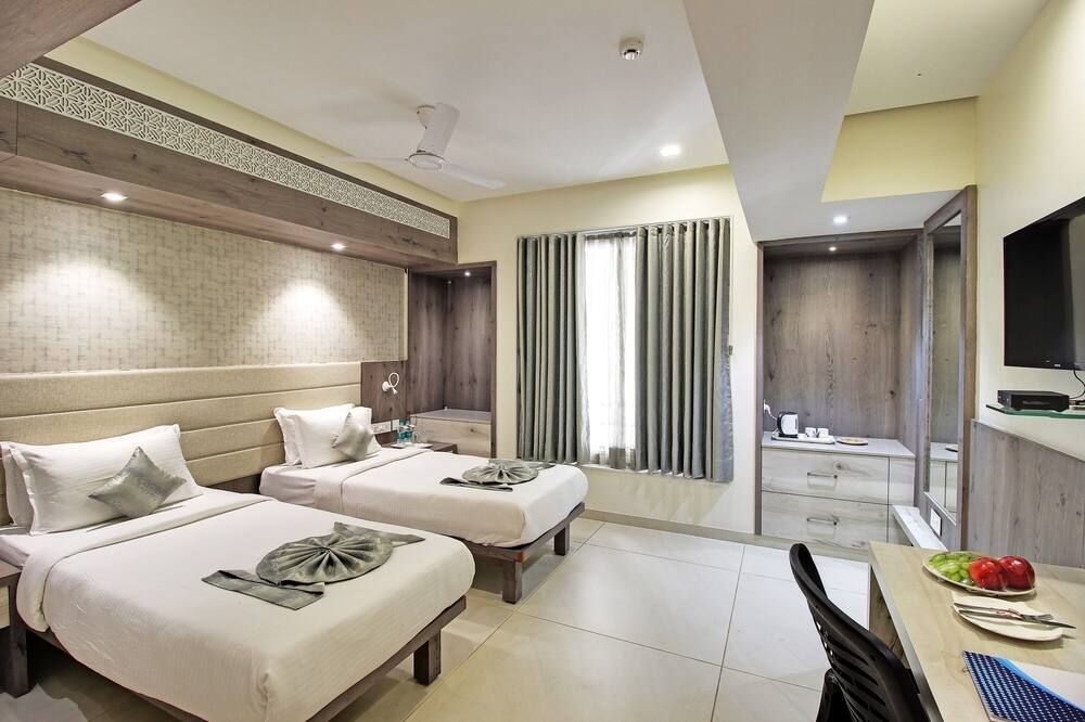 Svasti Inn Jamnagar - Jamnagar - Schlafzimmer