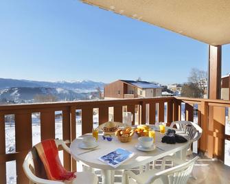 Résidence Néméa Les Chalets Du Belvédère - Font-Romeu-Odeillo-Via - Balcon