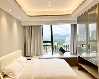 Xicheng Meisu (Xuanwu Lake and Hunan Road Area Branch) - Nanjing - Bedroom