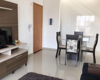 Apt. Whole 1 bedroom Jd. New Aliance. Shopping Iguatemi and Ribeirão Shopping - Ribeirão Preto - Dining room