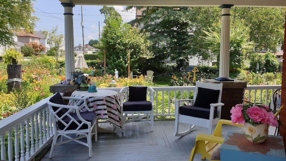 Patio view of A Moment in Time Bed and Breakfast