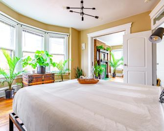 Convention - King Bed - Short North - Parking Free - Columbus - Sypialnia