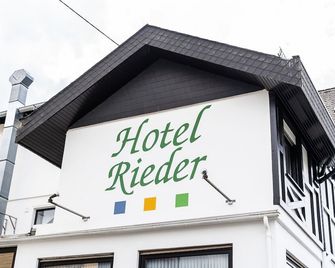Hotel Rieder - Wiesemscheid - Gebäude