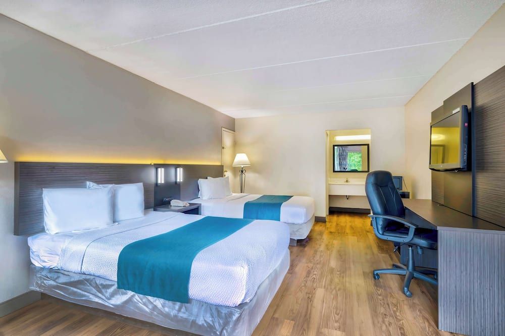 Motel 6 Morgantown WV - מורגנטאון - חדר שינה