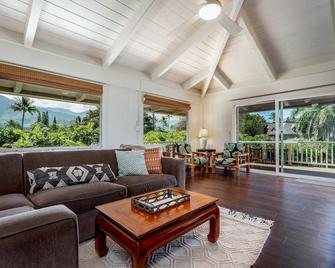 Hale Naninoa home - Hanalei - Living room