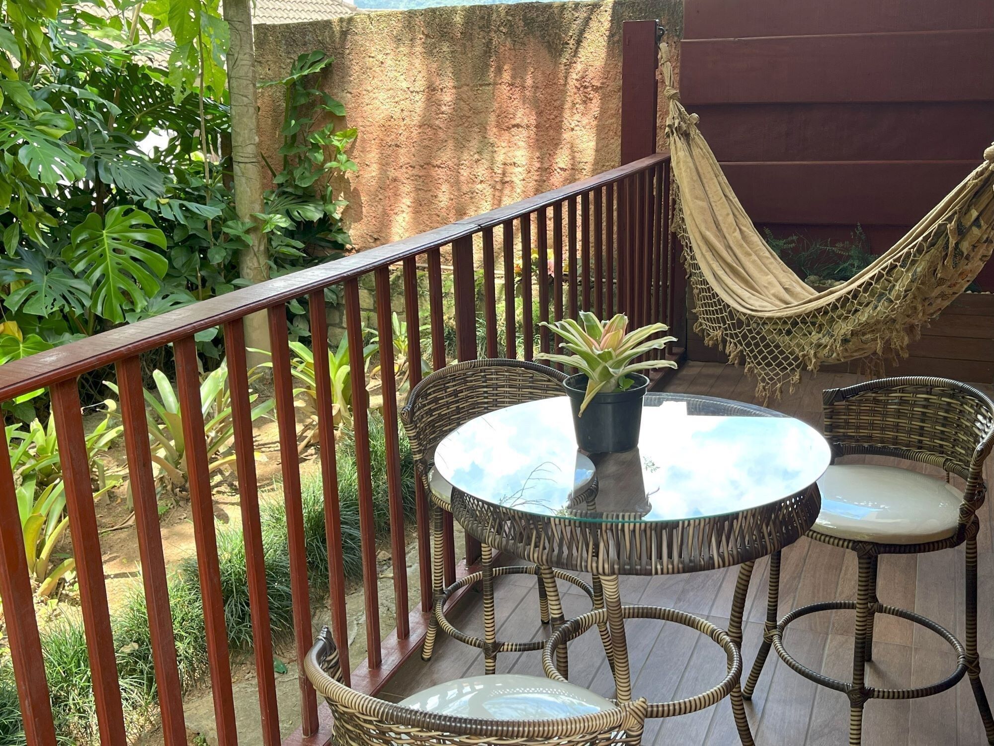 Pousada Cascata dos Amores - טרסופוליס - מרפסת