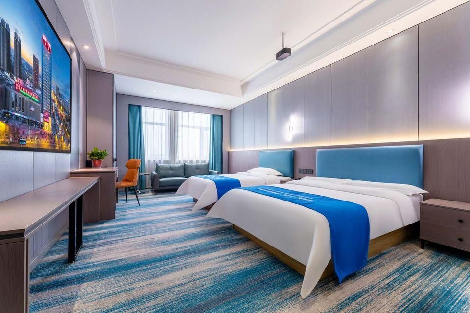 Meideheng Hotel (Yinchuan Xingqing Wanda Branch) - ينتشوان - غرفة نوم