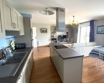 Appartement Avec Wifi, Balcon Au Centre De Perros-Guirec - Réf 959 - Perros-Guirec - Kuchyň