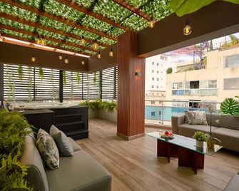 Vip Luxury Penthouse & Rooftop Jacuzzi - Santo Domingo - Olohuone