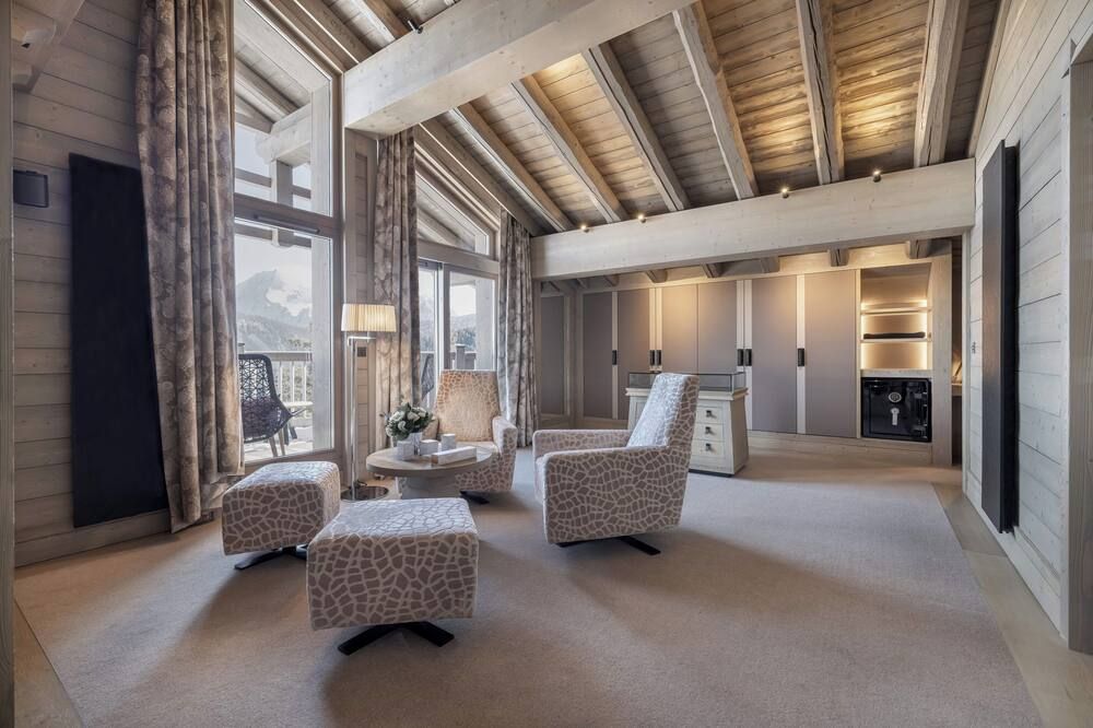 فندق لو كيه 2 ألتيتيود - Courchevel - غرفة معيشة