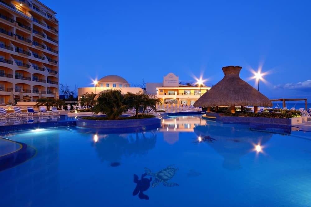 إل كوثوميلينيو بيتش ريزورت - بسعر شامل جميع الخدمات - كوزوميل - حوض السباحة