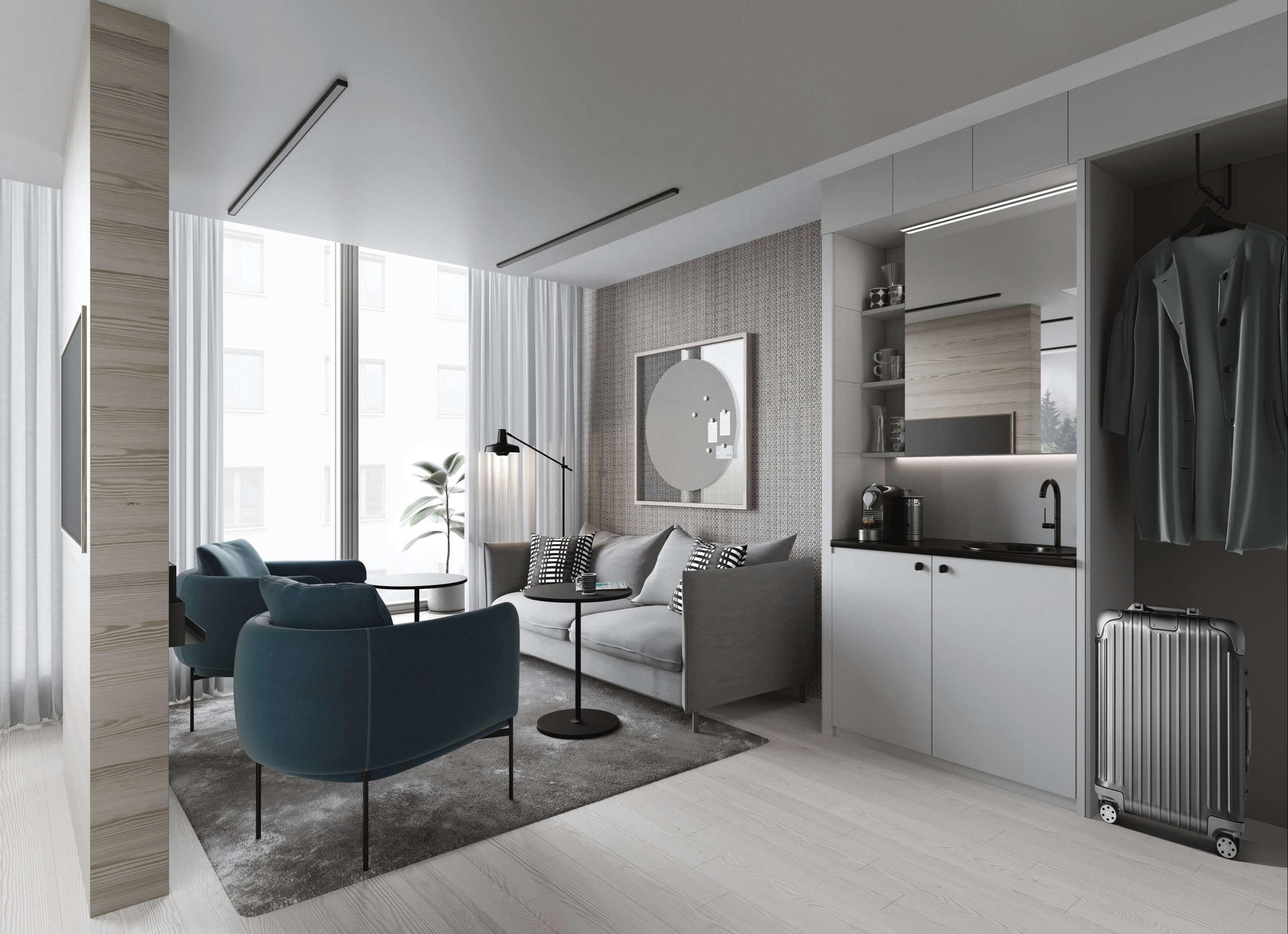 Valo Hotel & Work Helsinki - הלסינקי - סלון