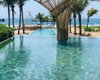 Luxury Oceanfront Condo at Surf Break, prvt. plunge pool, breathtaking sunsets - Troncones - Pool