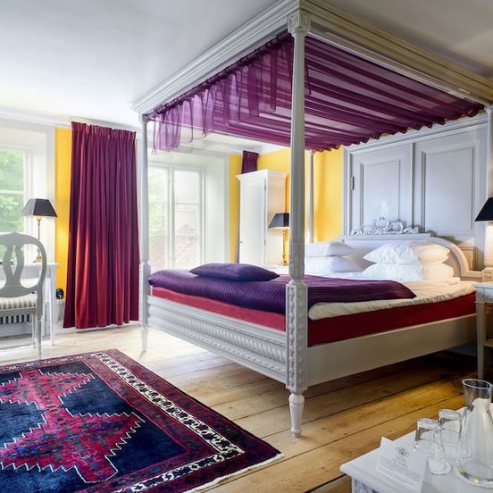 Bedroom view of Hellstens Malmgård