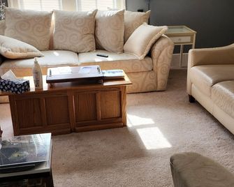 Cute private apartment near historic Woodstock Square - Woodstock - Wohnzimmer