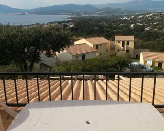 Studio On The Heights Of Porticcio, Beautiful Sea View, 5 Min From The Beaches - Grosseto-Prugna - Balcon