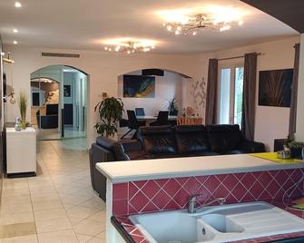Villa, 3 bedrooms 2 bathrooms, private swimming pool and garden not overlooked - Villecroze - Salon