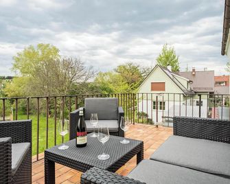 Ferienwohnung Idylle - Wasserburg am Bodensee - Balcón