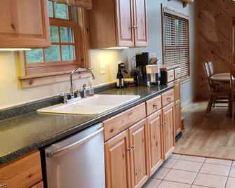 Up North Lakefront Rental Cabin on Lake Esau - Presque Isle - Kitchen