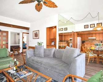Kbm Resorts Free Car Kapalua Ridge Villas Krv-514 Ocean View Ground Floor - Kapalua - Living room