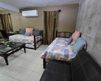 House in quiet and safe area, pets are welcome. - Tenosique - Sala de estar