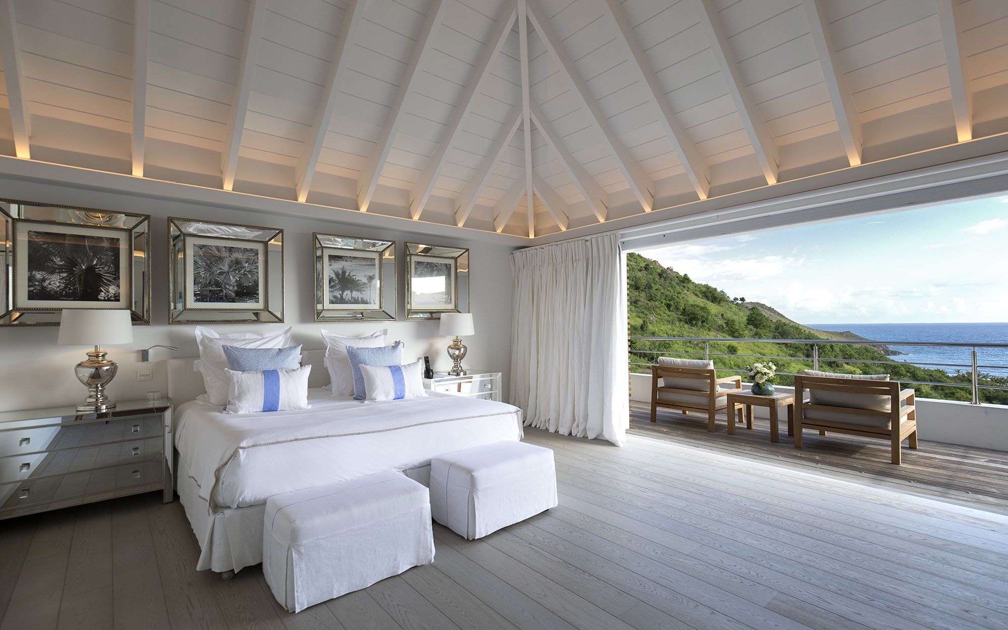 لو تويني أوتل آند بيتش كلوب - Gustavia - غرفة نوم