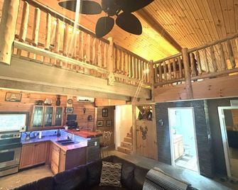 Charming 3 Bedroom, 2 Bath Custom Built Log Cabin in Ocala National Forest. - Fort McCoy - Kitchen