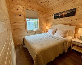 Loon Song Cottage #5 at Explore Acadia Cottages - Bar Harbor - Bedroom