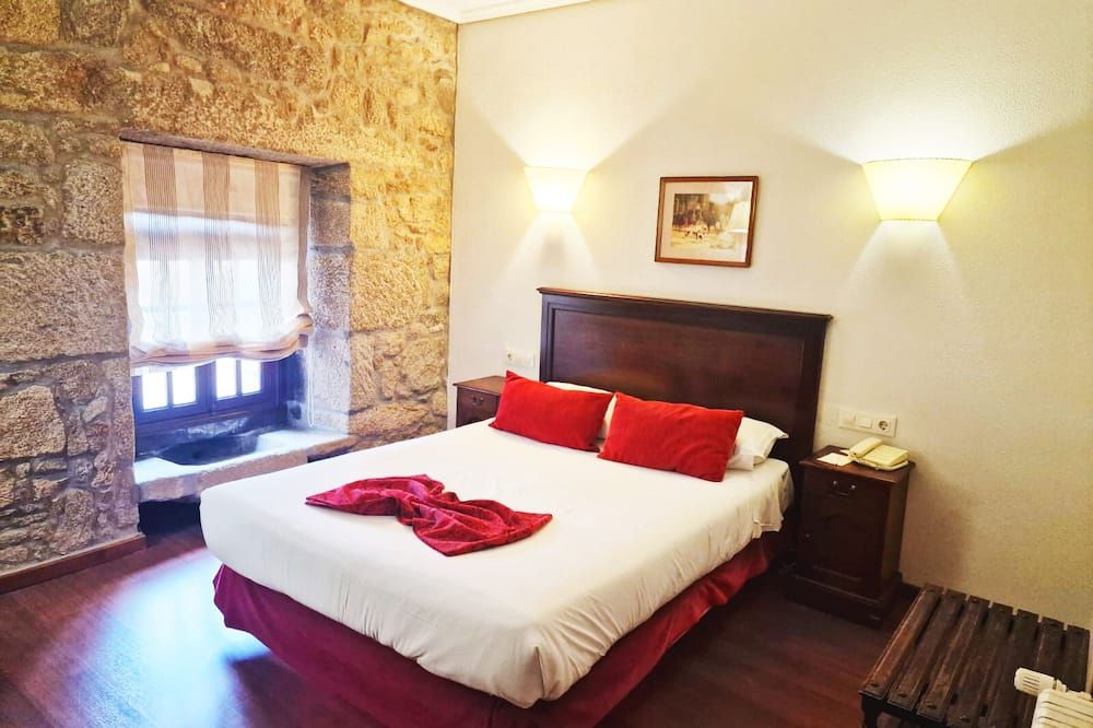 Hotel Pazo O Rial - Vilagarcia de Arousa - Slaapkamer
