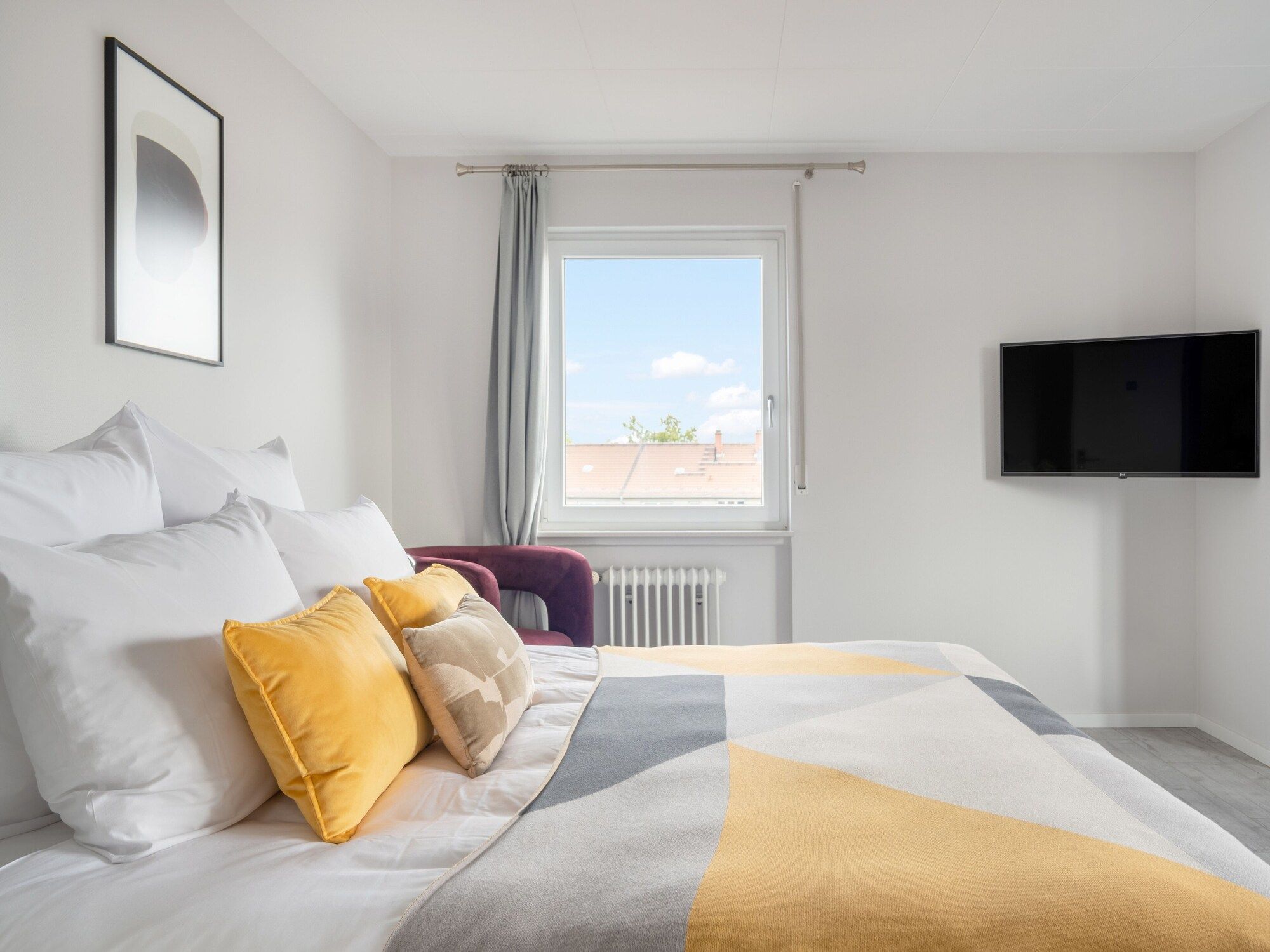 numa | Oben Apartments - Frankfurt am Main - Bedroom