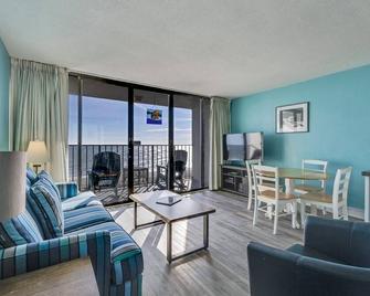 0402 Modern Greece condo - Carolina Beach - Living room