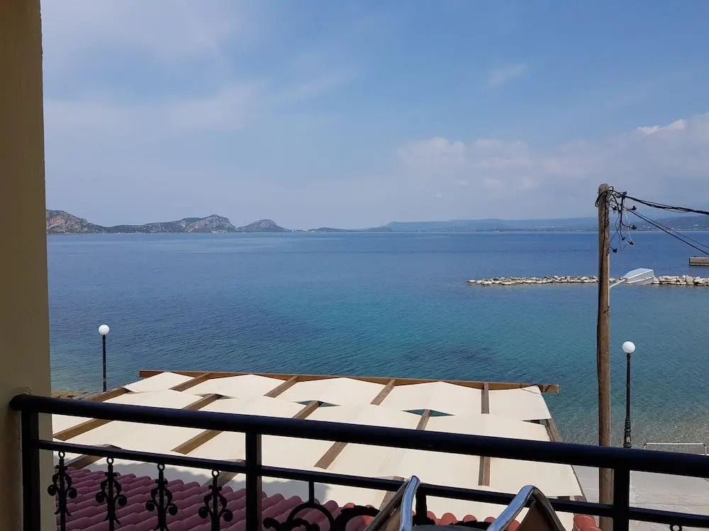 Hotel Miramare - Pylos - Balkon