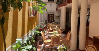 Hotel Casona Los Vitrales - סקטקאס - מסעדה