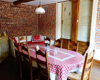 Chambres D'hotes - La Ferme De Tigny - Tigny-Noyelle - Dining room