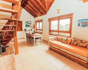 Pousada Ibirawave - Imbituba - Wohnzimmer