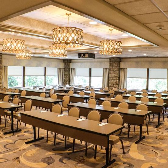 Conference room view of Oglebay Resort