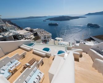 On The Cliff - Thera - Balcony
