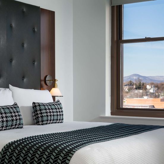 Bedroom view of The Liberty Trust